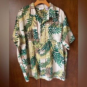 Big Kanaka Hawaiian Shirt Vintage 80s